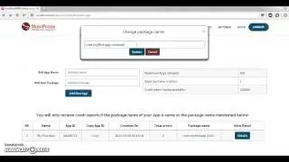 Rename package of your App