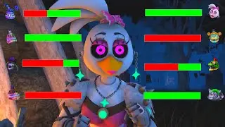 [SFM FNaF] DeathRock vs Corrupted WITH Healthbars