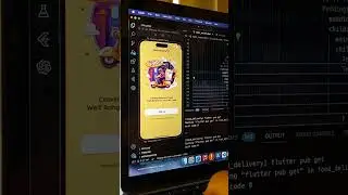 Food delivery app with flutter
