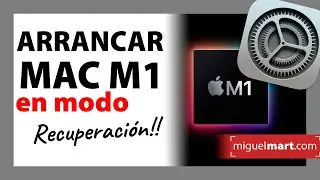 ⚠️Cómo arrancar en MODO RECUPERACIÓN un Mac M1 en  modo RECUPERACIÓN con Mac M1 Apple Silicon