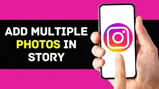 How To Add Multiple Photos In Instagram Story 2024 | Post More Than 2 Photos On Instagram Story
