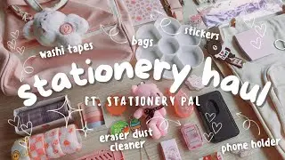 HUGE Stationery Haul 2024 + GIVEAWAY 🌸 ft. Stationery Pal | Drawing YOUR OCs in my STYLE!