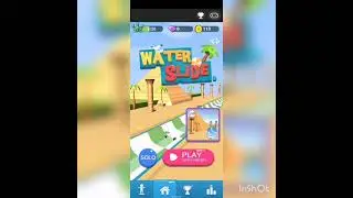 How to play Water Slide online free at Facebook