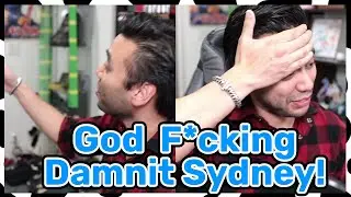 Garnt and Sydney Fighting on Stream