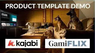Kajabi GamiFlix Course Template: How to Make a Course Like 🎮 Netflix