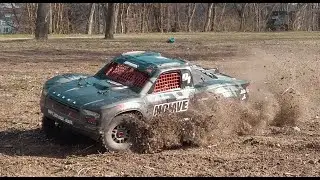 Bashing: 1st Spring Days on the Dirt Lot - Arrma Mojave EXB (Go2 FPV)