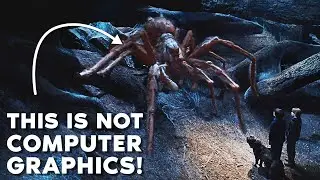 How were the Harry Potter monsters made?
