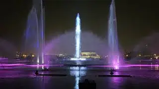 Experience Mesmerizing Laser Show at Dubai Festival Mall #viral#festivalcity #lazershow