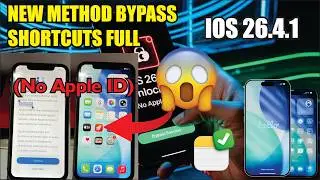 🔥 iOS 26.4.1 iCloud Bypass NEW Method (Shortcuts) | Unlock iPhone WITHOUT Apple ID 2026