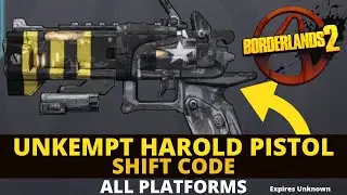 Double Penetrating Unkempt Harold Pistol Shift Code for Borderlands 2 - All Platforms - Expired