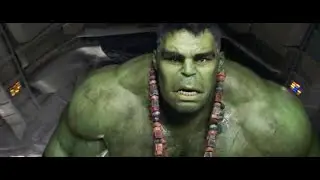 THOR RAGNAROK(THOR Y HULK DISCUTEN DE FORMA MUY PECULIAR)