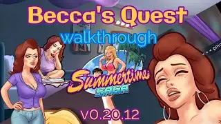 Becca's Quest Walkthrough - Summertime Saga v0.20.12 Indonesia