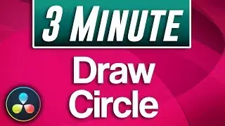 How to Draw a Circle in Davinci Resolve