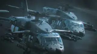 UH-60S Black Hawk  / Unreal Engine 5 Path Tracing / T7