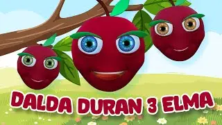 Dalda Duran 3 Elma Şarkısı | Çok Güzel Bebek Şarkısı Türkçe Çocuk Şarkıları Çizgi Film İzle