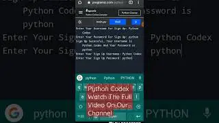 Python Free Class 