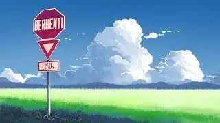 Photoshop Painting Makoto Shinkai Style Background Art