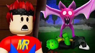 99 NOTTI ma c'è un NUOVO MOSTRO FORTISSIMO nella FORESTA su ROBLOX..
