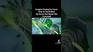 Golden Peely Becomes DOOM #fortnite #doom #fyp #shorts #trending ng
