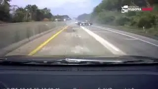 Подборка аварий, заснул за рулем №1 ASleep Crashes Car