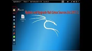 Update Kali Linux sources list and get upgrade On Kali Linux 2017.2 in Urdu/Hindi