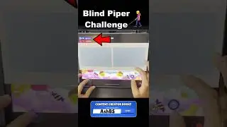 Piper Blind Challenge 👩‍🦯 #brawlstars