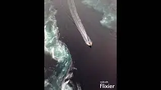 The Maelstrom of Saltstraumen located in Norway, near the city of Bodø is a sight to behold