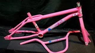 1986 GT Pro World Tour BMX frame