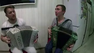 Ой то не вечер, то не вечер Две гармони Сударев Кичигин