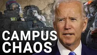UCLA protests: Biden denounces campus chaos after police raid | Katie Smith