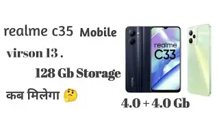 How to Downgrade Android 14 to Android 13 in Realme C35 Full Process of  Android | 