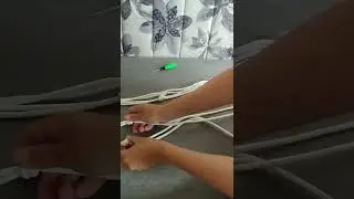 Подвес из веревки для кашпо