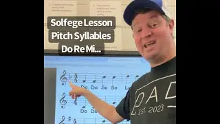 Solfege - How To Use Pitch Syllables