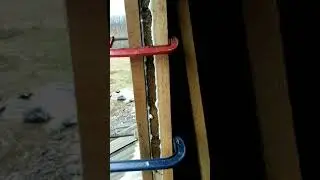 Подготовка оконного проема под пластиковое окно в доме из бруса