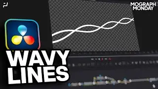 DaVinci Resolve | Wavy Lines