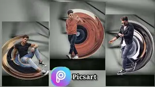 PicsArt Circle Stretch Stylish DP Photo Editing 🔥 || Instagram Viral Editing || AC EDITING ZONE