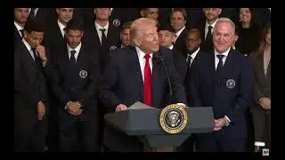Trump Meets Messi and the Inter Miami Team 😱🇺🇸