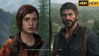 Joel Lies to Ellie About The Fireflies Hospital + Ending Iconic Quotes | The Last of Us Part 1 4K