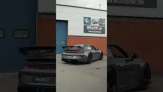 Porsche 992 GT3 with Milltek Sport Rear Silencer 🔥