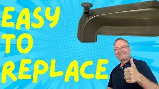 How to Replace a Bathtub Spout - Quick and Easy!!