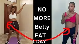 HOW TO LOSE BELLY FAT FAST 🚴三/THE RESULT WILL SHOCK YOU IN JUST 7DAYS, 1DAY