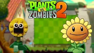 Самоделка из лего (sunflower) Plants vs zombies 2