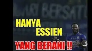 HANYA ESSIEN YANG BERANI SEPERTI INI PADA WASIT ASING II AREMA VS PERSIB II LIGA 1 GOJEK TRAVELOKA
