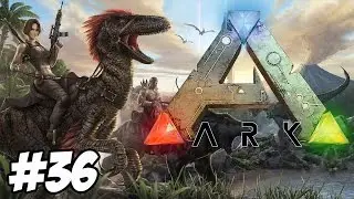 Ark Survival Evolved: Mountain Cabin with Laser Fence! ZAP!!!