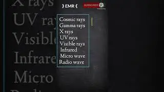 Electromagnetic Radiations | EMR | Structure of atom 