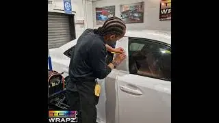 EASY DIY PPF | Tutorial for gloss black B pillar trims that damage easily | Home made template|