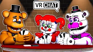 Freddy and Funtime Freddy CHALLENGE Circus Baby to Cards Against Humanity in VRCHAT