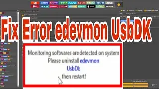 HOW TO FIX EDEVMON UsbDk ON UNLOCK TOOL WORK 100%