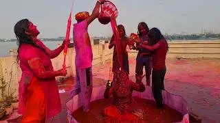 Holi 2023 holi with family