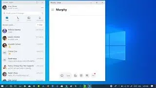 How to Enable Split View Mode in Skype (Split Screen) - 2020